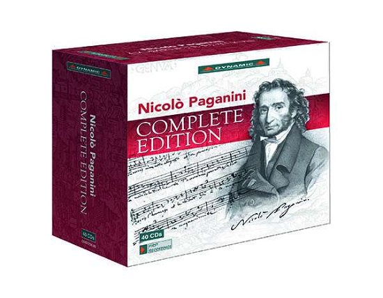 Complete Edition - N. Paganini - Musik - DYNAMIC - 8007144077341 - 18. september 2018