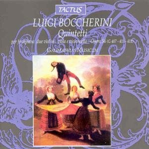 Opera 56 Quintetti Per Fortepiano - L. Boccherini - Musik - TACTUS - 8007194100341 - 2012