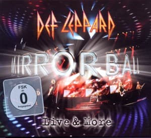 Cover for Def Leppard · Mirror Ball &amp; MORE (LIVE) (CD/DVD) [Digipak] (2011)