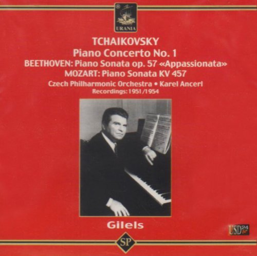 Cover for Tchaikovsky / Beethoven / Mozart / Gilels · Piano Concerto / Piano Sonatas (CD) (2005)