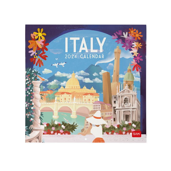 Cover for Legami · Wall Calendars - 2024 Wall Calendar - Italy - 30x29 - Cities (Paperback Book) (2023)