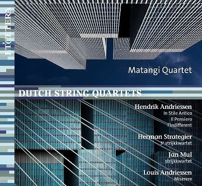 Dutch String Quartets - Matangi Quartet - Musik - ETCETERA - 8711801017341 - 4. november 2022