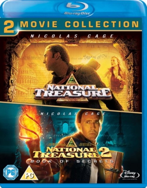 Cover for National Treasure: 2-movie Collection · National Treasure 1  2 Duopack (Blu-ray) (2012)