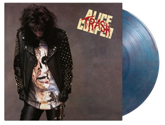 Cover for Alice Cooper · Trash (LP) [Limited Blue &amp; Red Marbled edition] (2024)