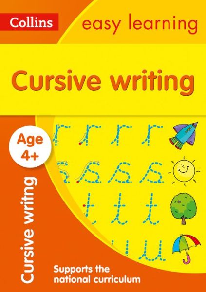 Cover for Collins Easy Learning · Cursive Writing Ages 4-5: Ideal for Home Learning - Collins Easy Learning Preschool (Paperback Book) (2018)