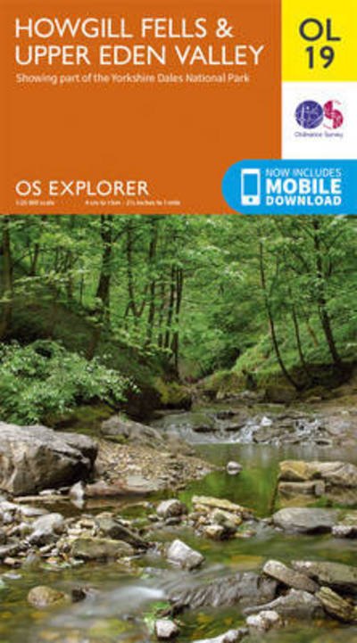 Cover for Ordnance Survey · Howgill Fells - OS Explorer Map (Landkarten) [October 2016 edition] (2016)
