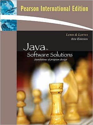 Cover for Lewis · Java Software Solutions (Pocketbok) (2008)