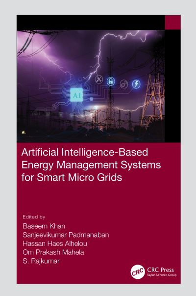 Cover for Sanjeevikumar Padmanaban · Artificial Intelligence-Based Energy Management Systems for Smart Microgrids (Hardcover Book) (2022)