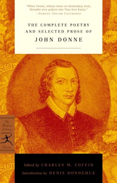 Cover for John Donne · The Complete Poetry and Selected Prose of John Donne - Modern Library Classics (Pocketbok) (2001)