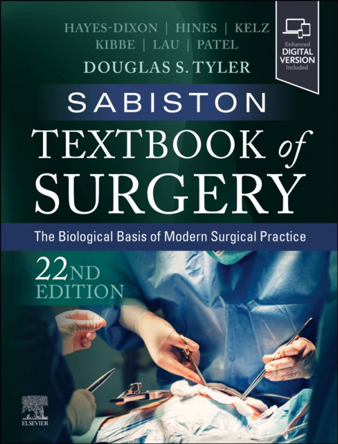 Cover for Sabiston Textbook of Surgery: The Biological Basis of Modern Surgical Practice (Hardcover Book) (2025)