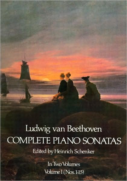 Cover for Classical Piano Sheet Music · Ludwig Van Beethoven Complete Piano Sonatas Volume 1 (Nos. 1-15) (Paperback Book) (1975)