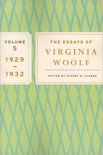 Cover for Virginia Woolf · The Essays of Virginia Woolf, Vol. 5 1929-1932 (Paperback Book) [Reprint edition] (2010)