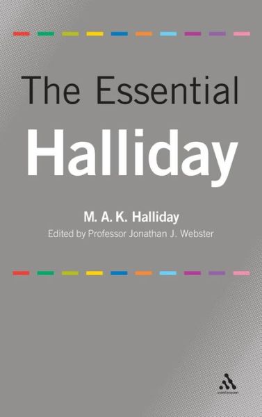 Cover for Halliday, M.A.K. (University of Sydney, Australia) · The Essential Halliday (Hardcover Book) (2009)