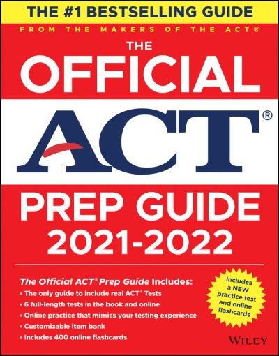 Cover for Act · The Official ACT Prep Guide 2021-2022: (Book + 6 Practice Tests + Bonus Online Content) (Paperback Bog) (2021)