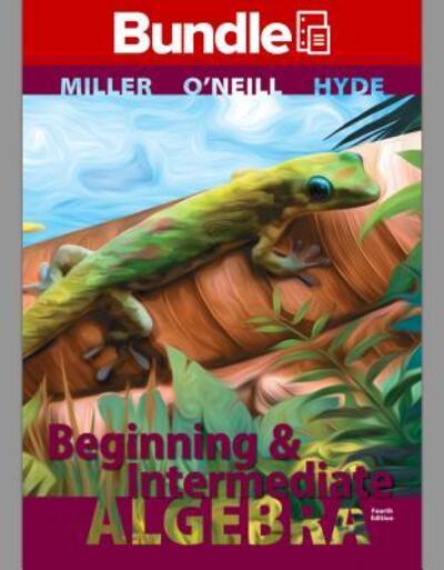 Cover for Julie Miller · Beginning and Intermediate Algebra with Connect Math Hosted by Aleks Access Card and Integrated Video and Study Workbook (Buch) (2017)