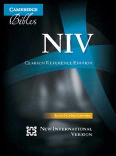 Cover for Niv Clarion Ref Blk Calfsplt N · NIV Clarion Reference Bible, Black Calf Split Leather, NI484:X (Læderbog) (2016)