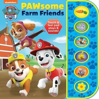 Cover for P I Kids · Nickelodeon Paw Patrol Pawsome Farm Friends Sound Book (Hardcover Book) (2023)
