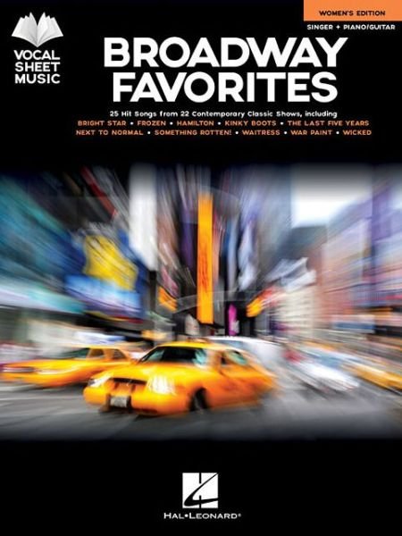 Cover for Hal Leonard Publishing Corporation · Broadway Favorites Womens Edition Vce Bk (Paperback Bog) (2018)