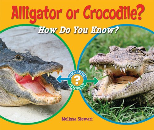 Cover for Melissa Stewart · Alligator or Crocodile?: How Do You Know? (Which Animal is Which?) (Paperback Book) (2011)