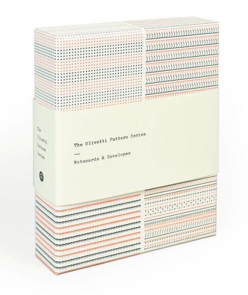 Cover for Princeton Architectural Press · The Olivetti Pattern Series Notecards: Notecards &amp; Envelopes (Flashkort) (2016)