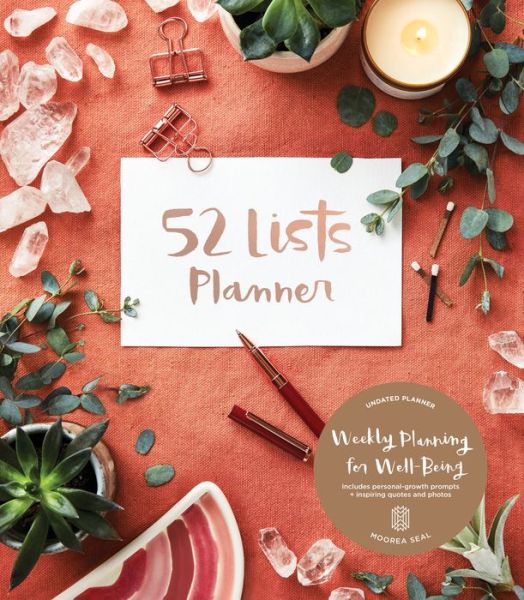 Cover for Moorea Seal · 52 Lists Planner - 52 Lists (Spiral Book) (2019)