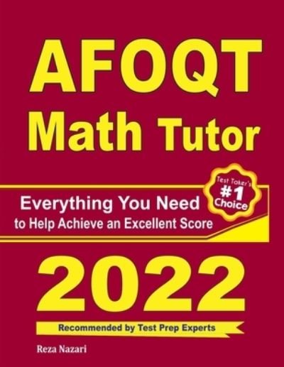 Cover for Ava Ross · AFOQT Math Tutor: Everything You Need to Help Achieve an Excellent Score (Taschenbuch) (2020)