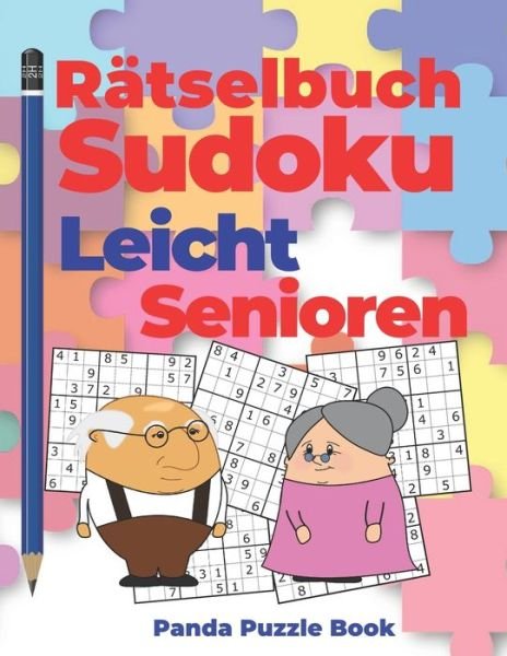 Cover for Panda Puzzle Book · Ratselbuch Sudoku Leicht Senioren (Paperback Bog) (2019)