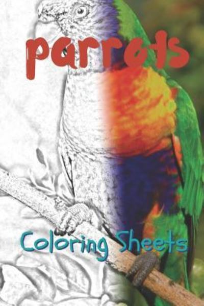 Cover for Julian Smith · Parrot Coloring Sheets (Taschenbuch) (2019)