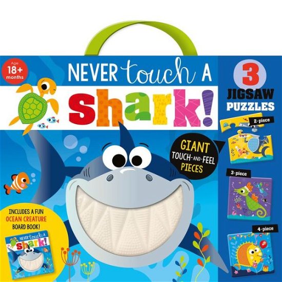 Cover for Rosie Greening · Never Touch a Shark Jigsaw (Hardcover bog) (2021)