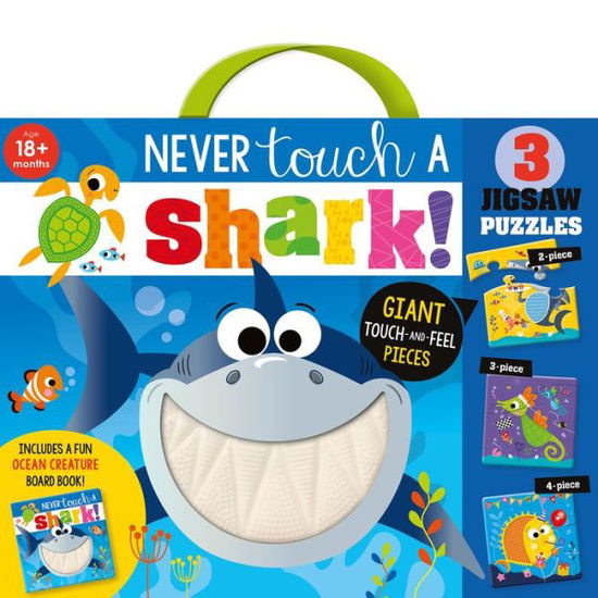 Cover for Rosie Greening · Never Touch a Shark Jigsaw (Hardcover Book) (2021)