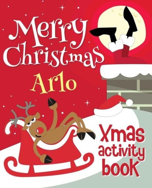Cover for Xmasst · Merry Christmas Arlo - Xmas Activity Book (Paperback Book) (2017)