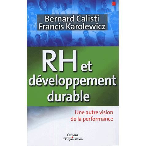 Cover for Bernard Calisti · RH et developpement durable (Taschenbuch) (2005)