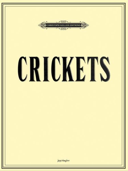 Cover for Michael Webster · Mungo Thomson / Michael Webster: Crickets (Paperback Book) (2014)