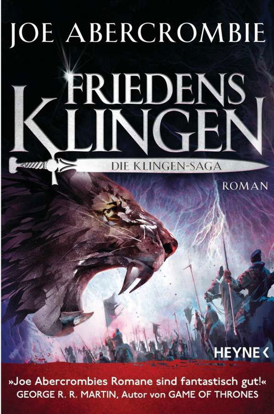 Cover for Joe Abercrombie · Friedensklingen - Die Klingen-Saga (Paperback Bog) (2021)