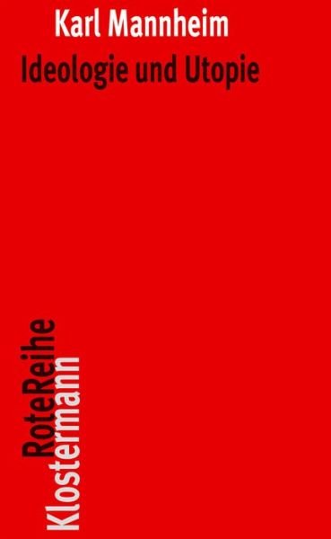 Cover for Mannheim · Ideologie und Utopie (Book) (2015)