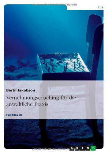 Cover for Jakobson · Vernehmungscoaching für die an (Book) [German edition] (2013)