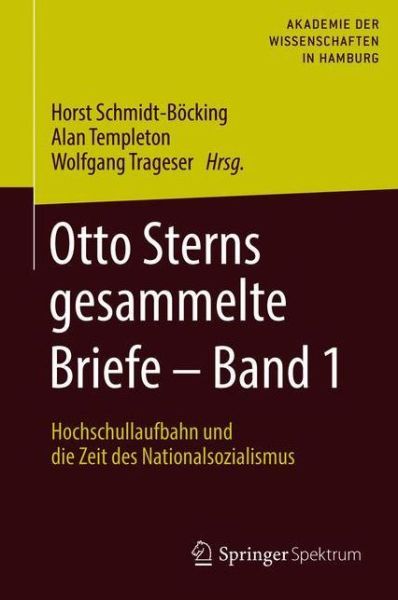 Cover for Otto Sterns gesammelte Briefe Band 1 (Book) (2018)