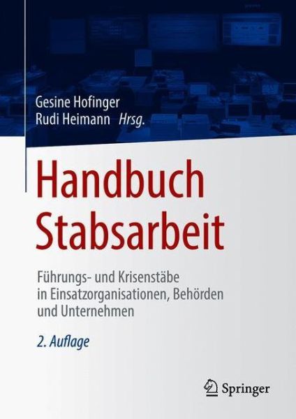 Cover for Handbuch Stabsarbeit (Book) (2022)
