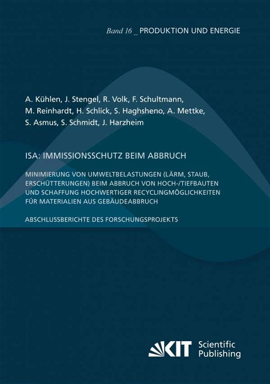 Cover for Kühlen · ISA: Immissionsschutz beim Abbru (Bog)