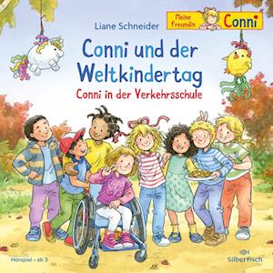 Cover for Liane Schneider · Conni und der Weltkindertag / Conni in der Verkehrsschule (Meine Freundin Conni - ab 3) (Hörbok (CD)) (2024)