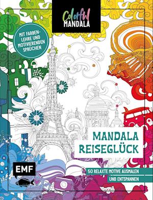 Cover for Colorful Mandala  Mandala  Reiseglück (Book) (2023)