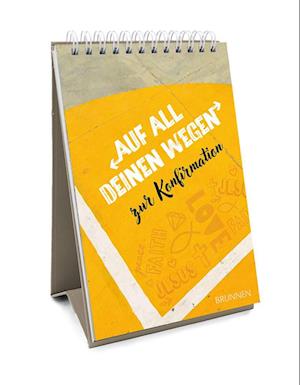 Cover for Auf all deinen Wegen - Aufstellbuch (Buch) (2025)