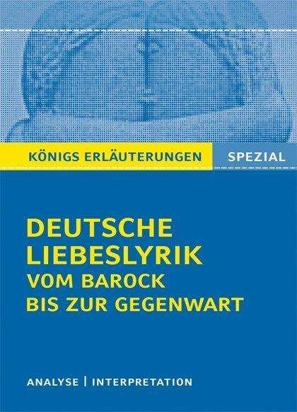 Cover for Gudrun Blecken · Königs Erl.Spezial. Deutsch.Liebeslyrik (Book)
