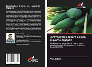 Cover for Subedi · Spray fogliare di boro e zinco s (Book)