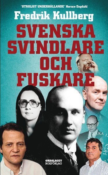 Cover for Fredrik Kullberg · Svenska svindlare och fuskare (Paperback Book) (2018)