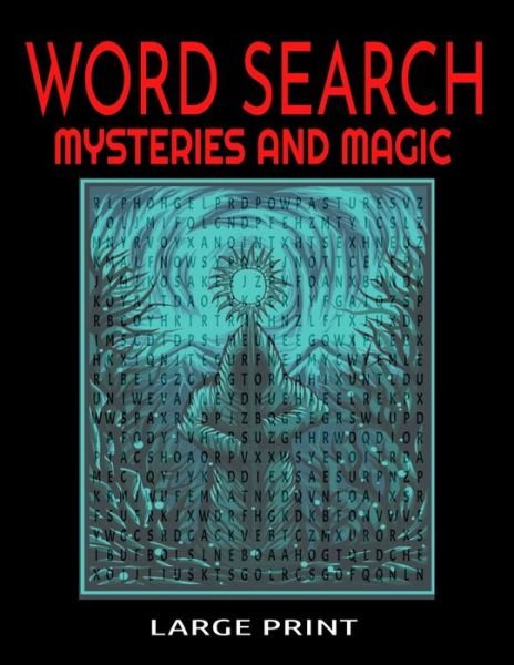 Cover for Kl Lee Press · Word Search Mysteries and Magic Large Print (Paperback Book) (2020)