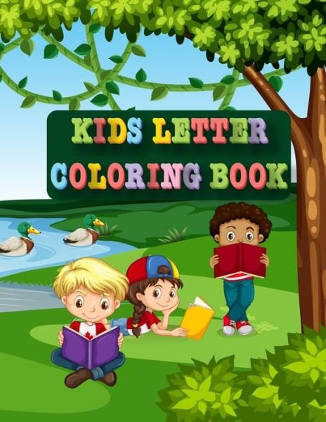 Cover for Nawshin Publishing House · Kids Letter Coloring Book (Paperback Book) (2020)