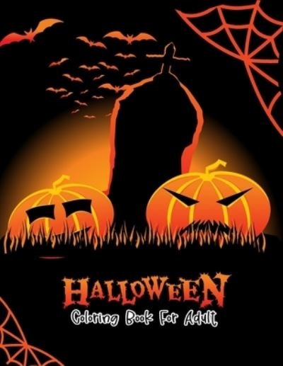 Cover for Ssr Press · Halloween Coloring Book For Adult (Paperback Bog) (2020)