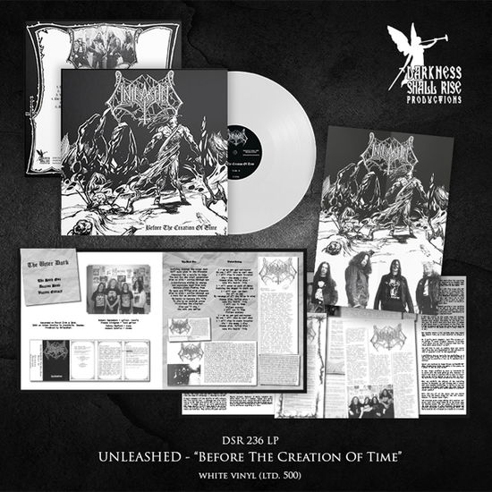 Before the Creation of Time (White Vinyl) - Unleashed - Musikk - DARKNESS SHALL RISE PRODUCTION - 9956683497341 - 24. mai 2024