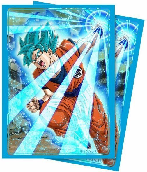 Cover for Ultra Pro · Pc Dragon Ball Super - Goku Blue Protector Sleeves (Toys)